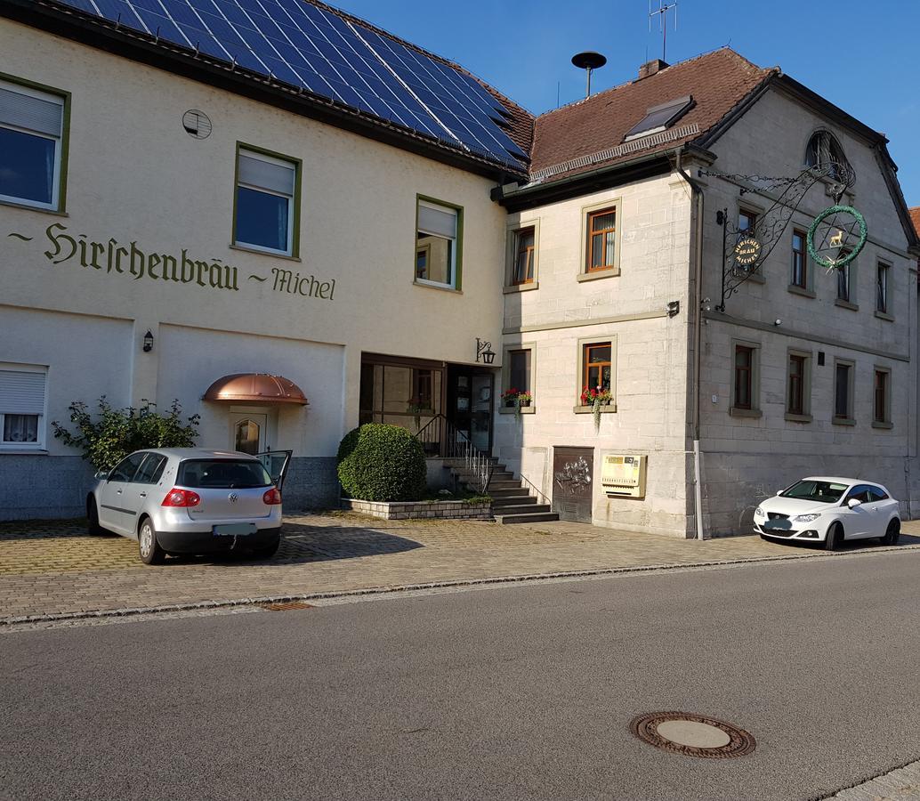 Gasthof Hirschenbraeu Michel Rauhenebrach Екстер'єр фото